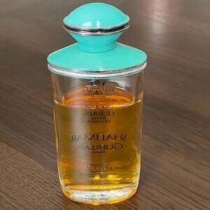 Vintage Guerlain Shalimar Bath Essence 1.7oz Btl Paris Fragrance 75% Full No Box